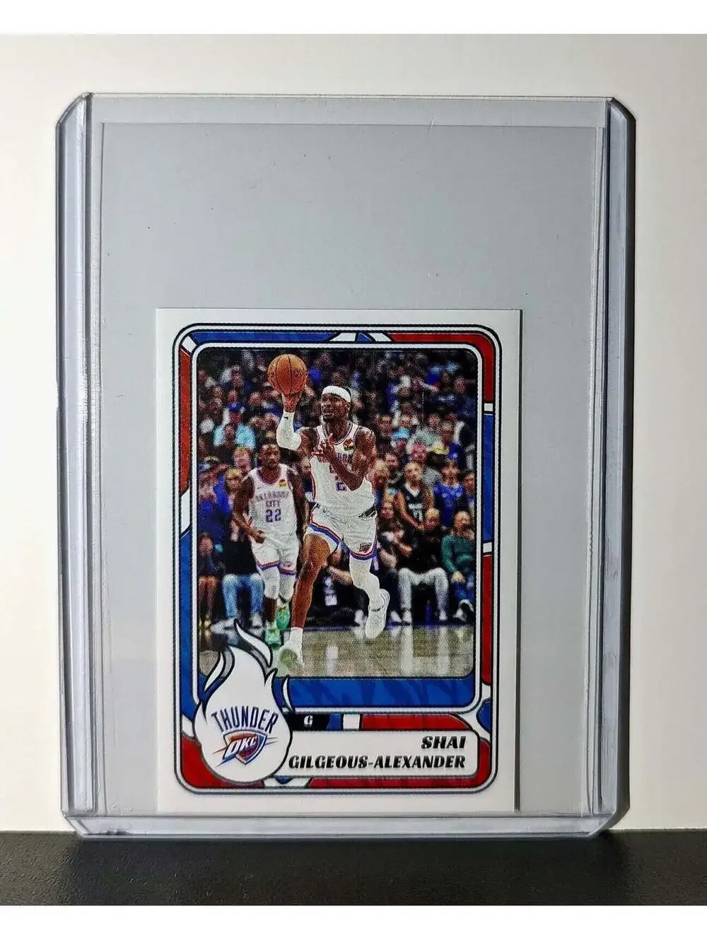 Shai Gilgeous-Alexander 2024-25 Panini NBA #411 Sticker Oklahoma City Thunder